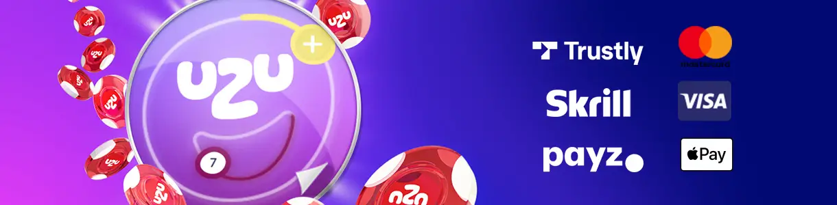 Métodos de pago de PlayUZU Casino.
