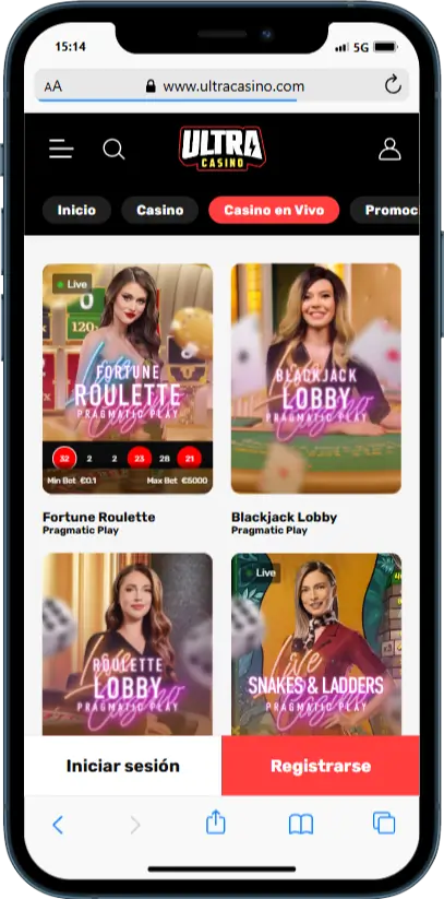 Ultra Casino Móvil 1.